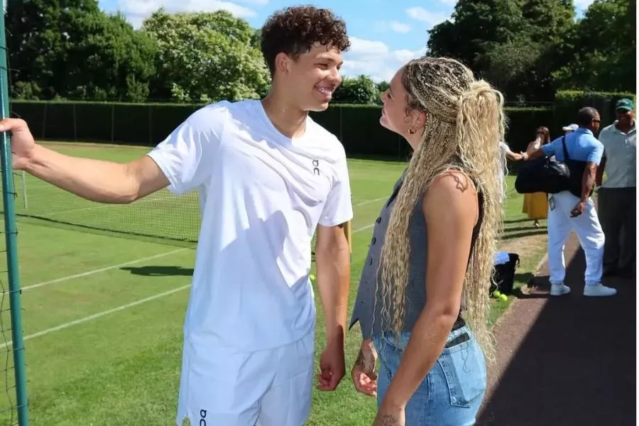 Ben Shelton and Trinity Rodman