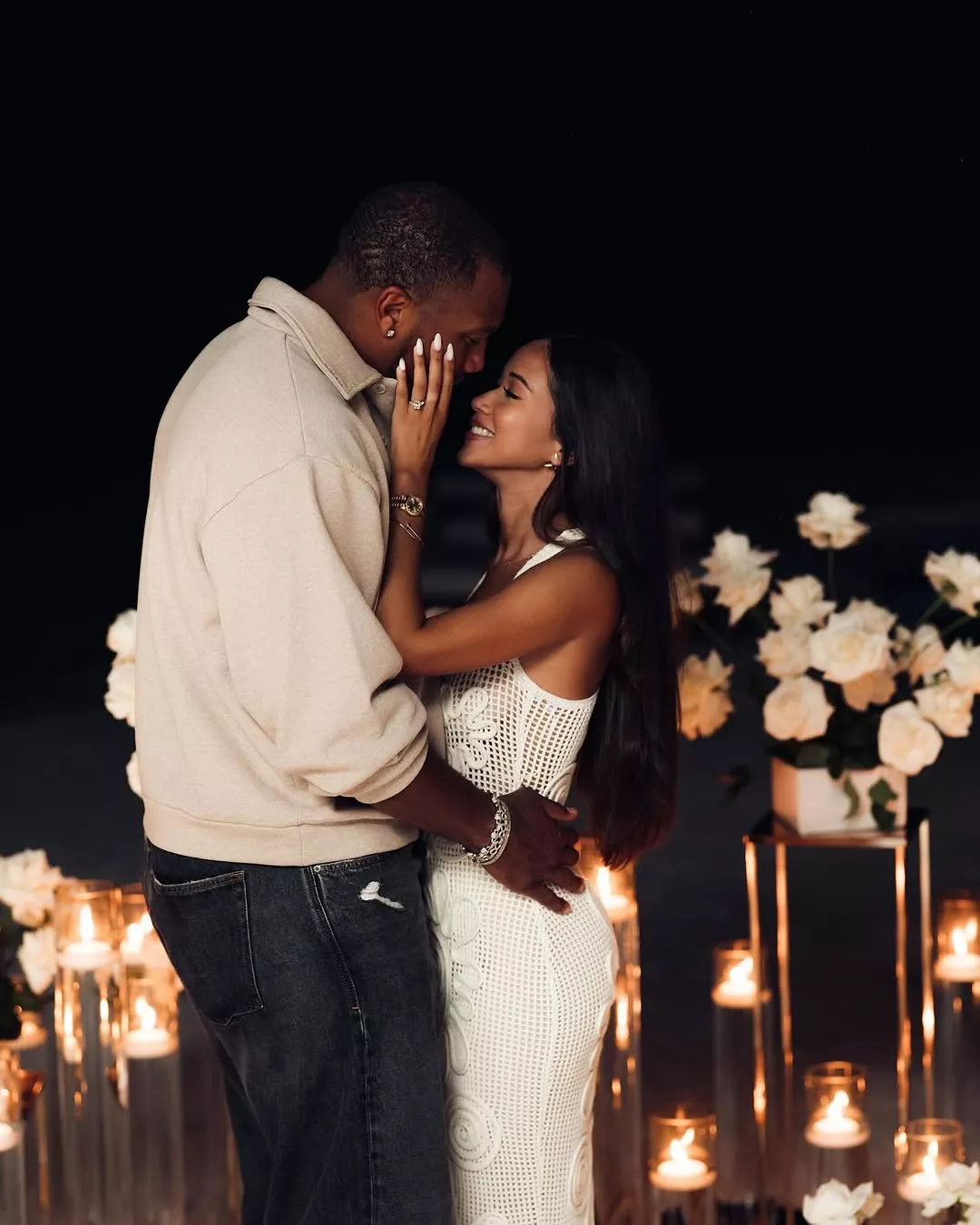 Bradley Chubb and Lady Mendez