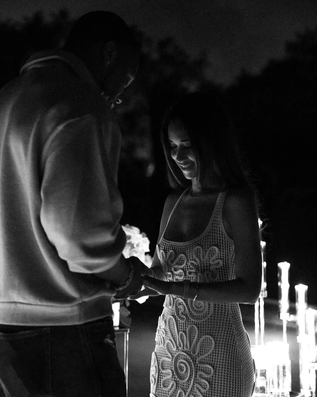 Bradley Chubb and his gf, Lady Mendez