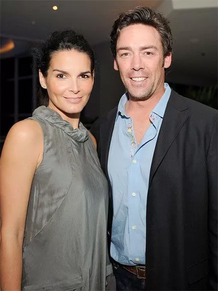 Angie Harmon and Jason Sehorn
