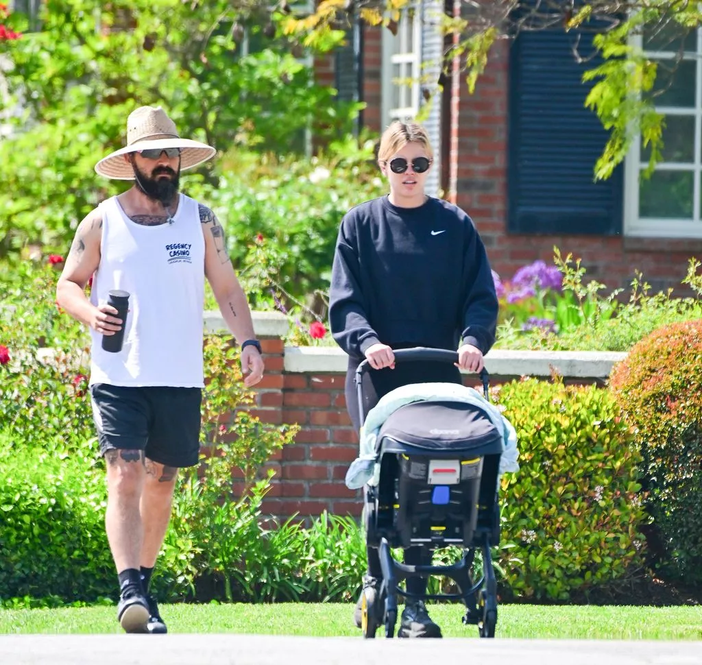 Shia LaBeouf and Mia Goth