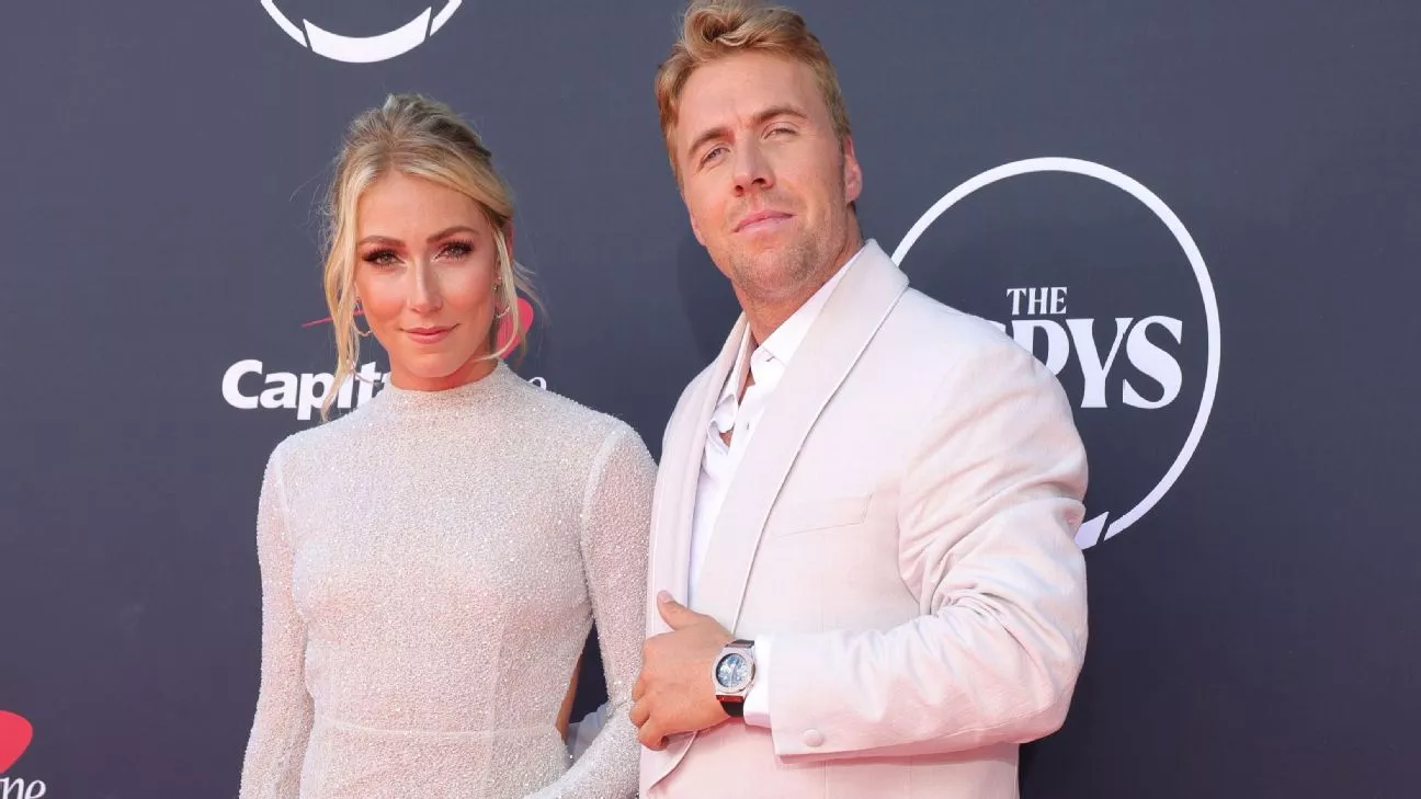 Mikaela Shiffrin and Aleksander Kilde