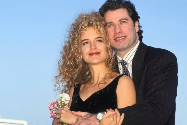 John Travolta and Kelly Preston