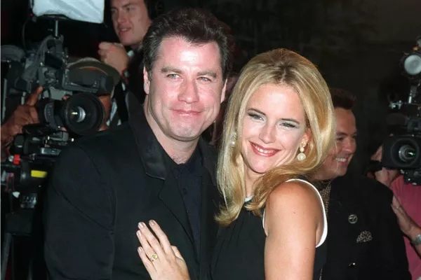 John Travolta and Kelly Preston
