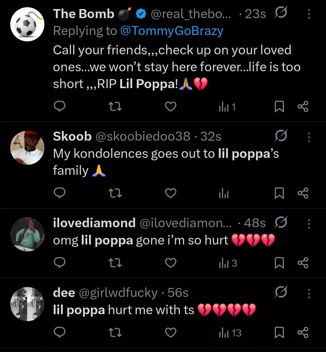 How Did Lil Poppa Die? Here's All About The Rapper's Cause Of Death And Career At The Age Of 25 