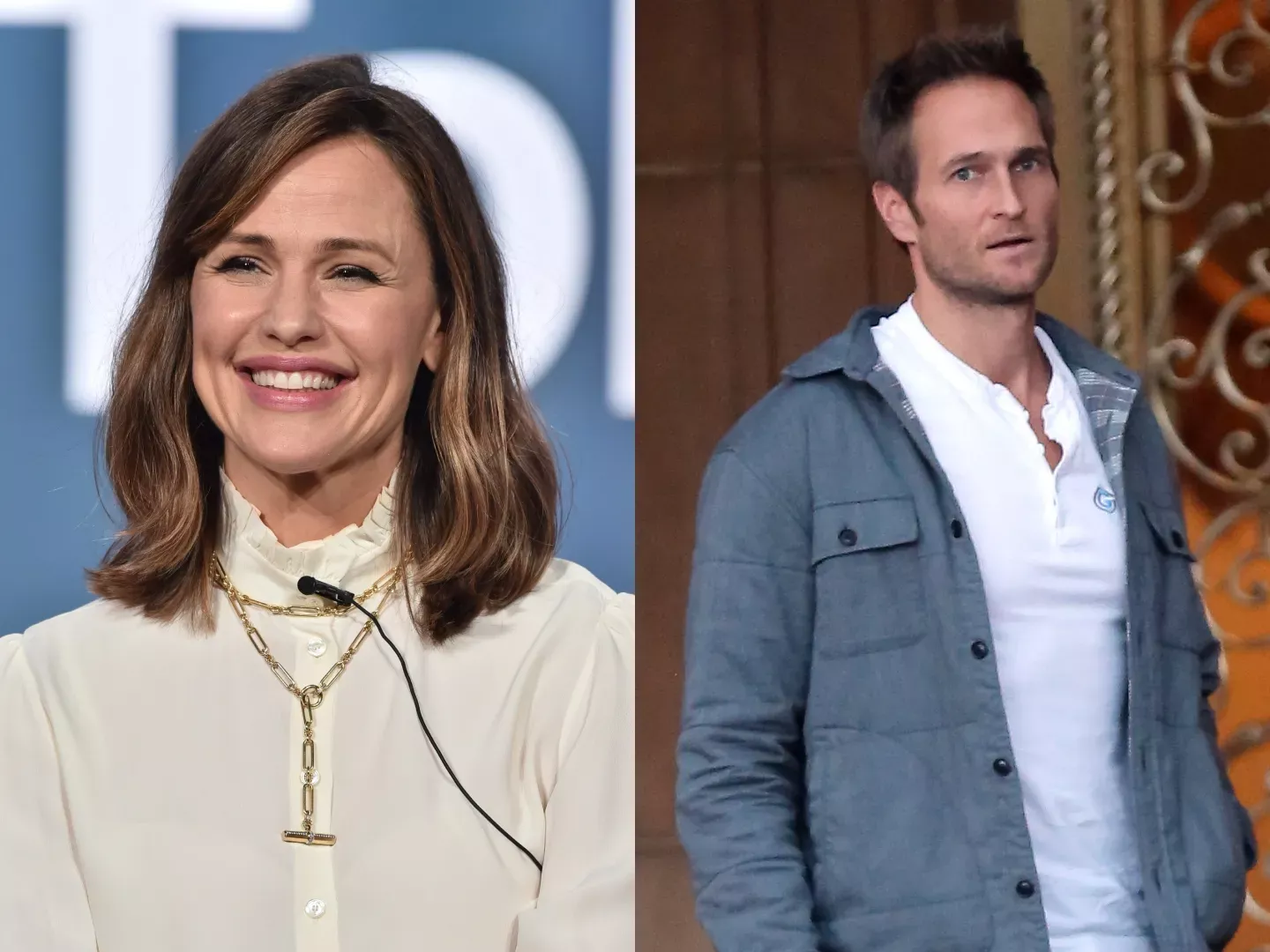 John Miller and Jennifer Garner 