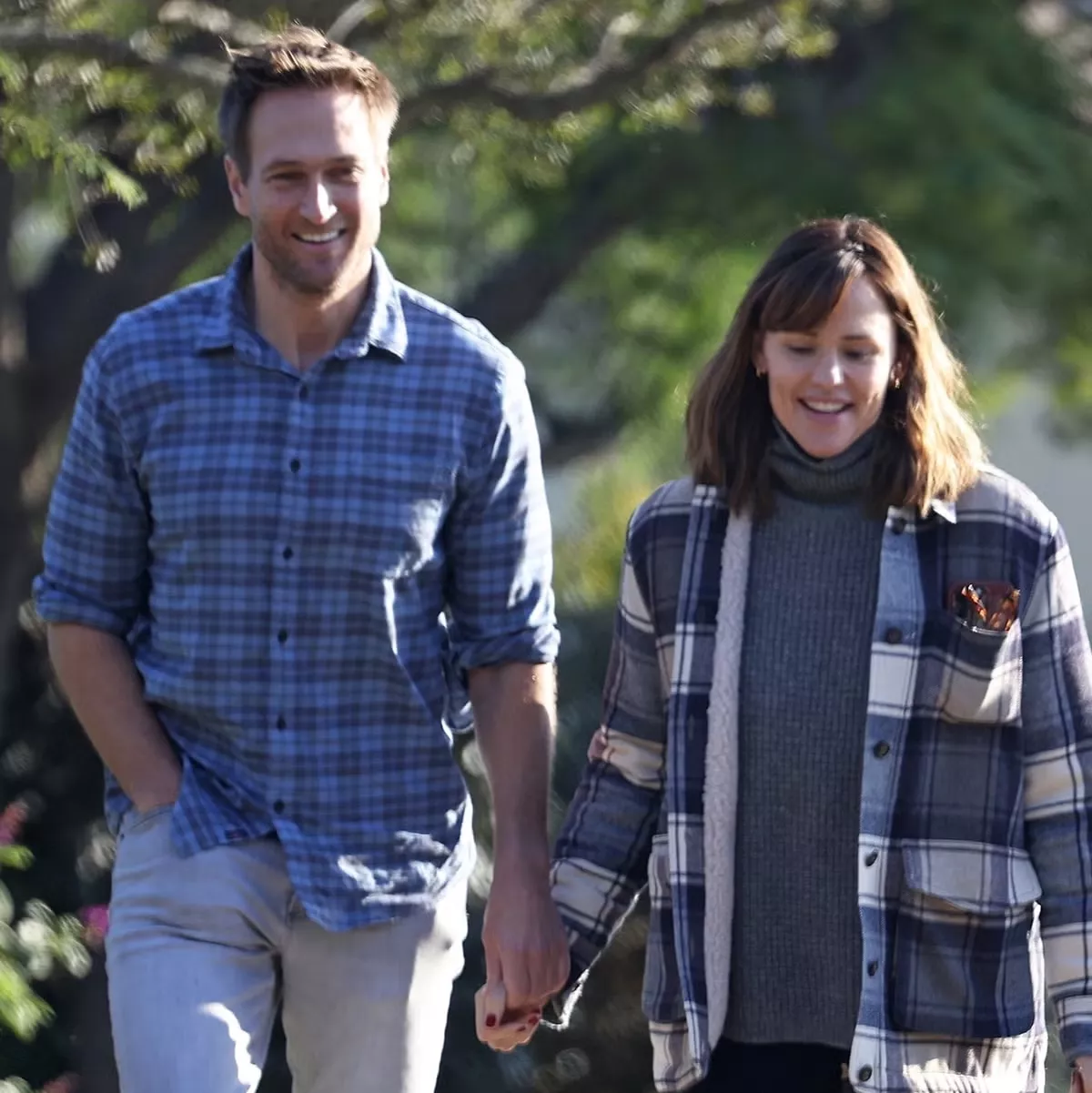 John Miller and Jennifer Garner