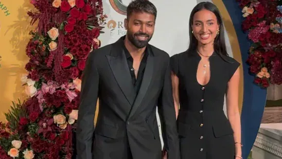 Hardik Pandya and Mahieka Sharma
