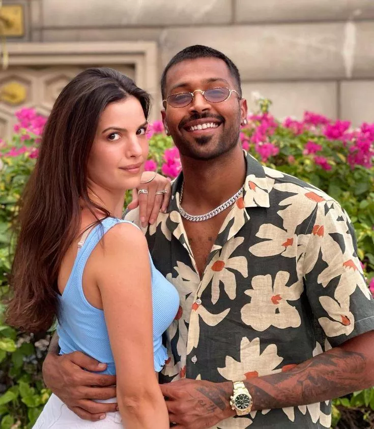 Hardik Pandya and Natasha Stankovic