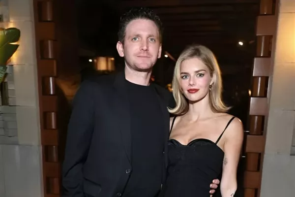 Samara Weaving and Jimmy Warden