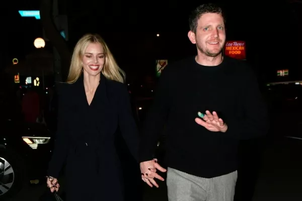 Samara Weaving and Jimmy Warden