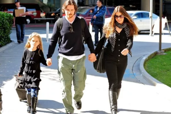 Christian Bale and Sibi Bale