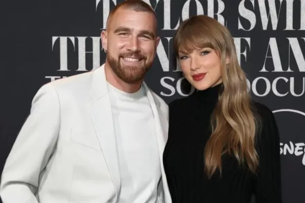 Taylor Swift and Travis Kelce
