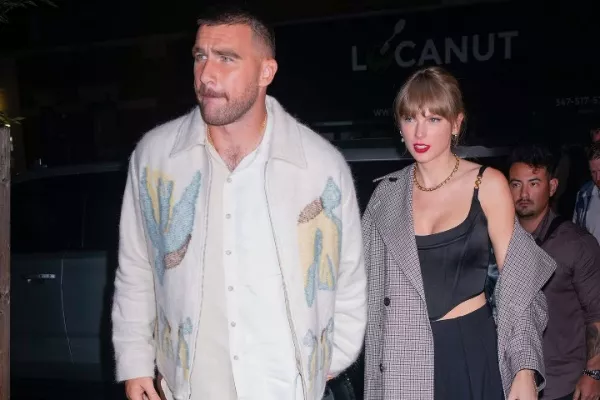 Taylor Swift and Travis Kelce