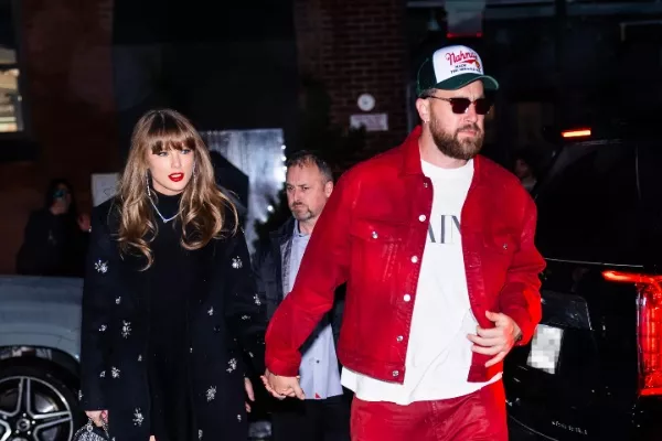 Taylor Swift and Travis Kelce