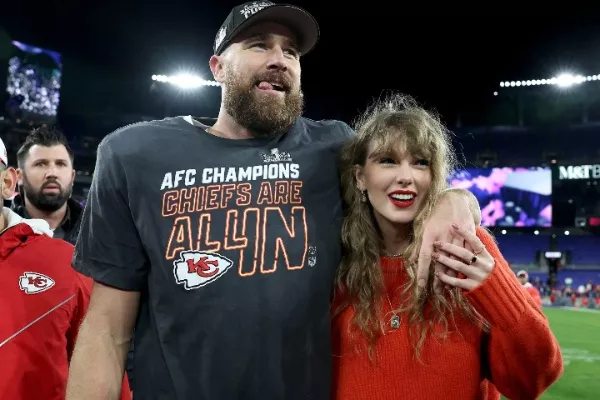 Taylor Swift and Travis Kelce