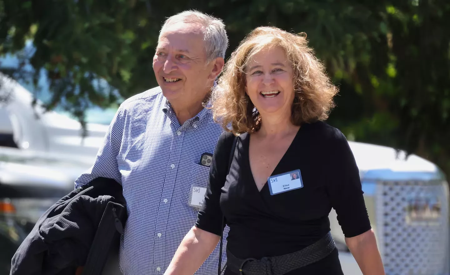 Larry Summers and Elisa New