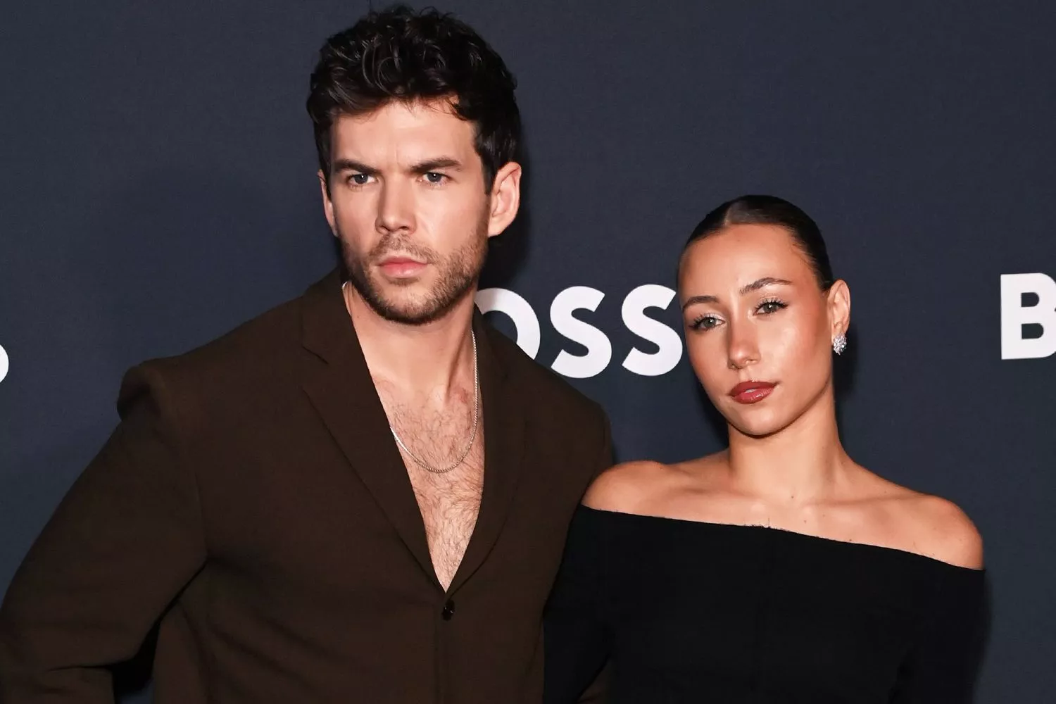 Antonia Roumelioti and Luke Newton