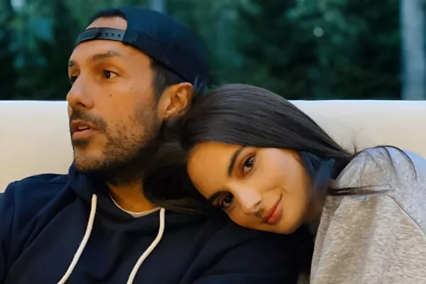 Paige DeSorbo and Perry Rahbar