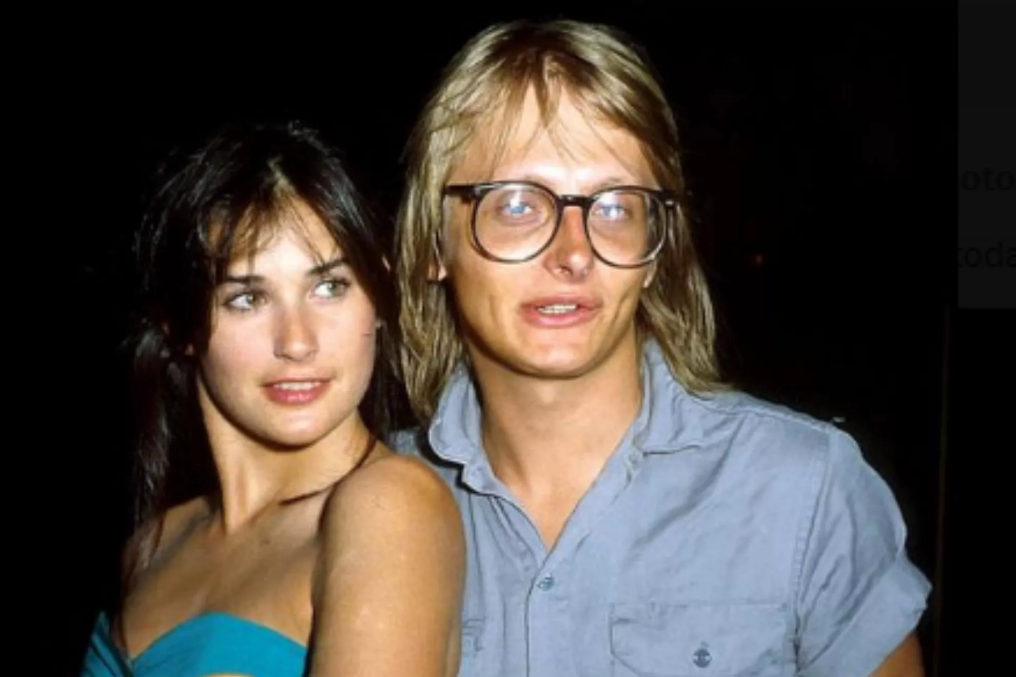 Demi Moore and Freddy Moore