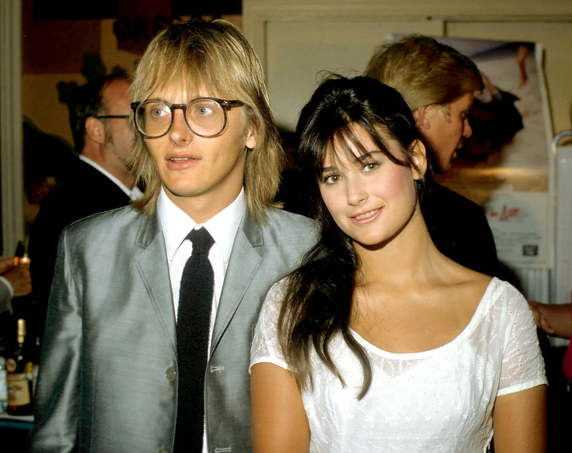 Demi Moore and Freddy Moore