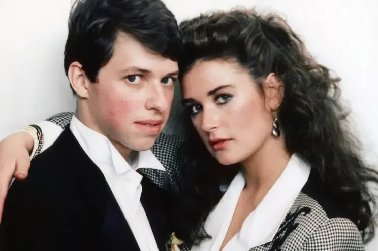 Demi Moore and Jon Cryer