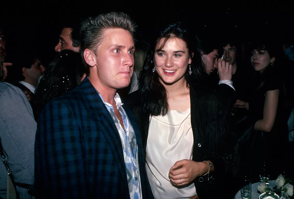 Demi Moore and Emilio Estevez