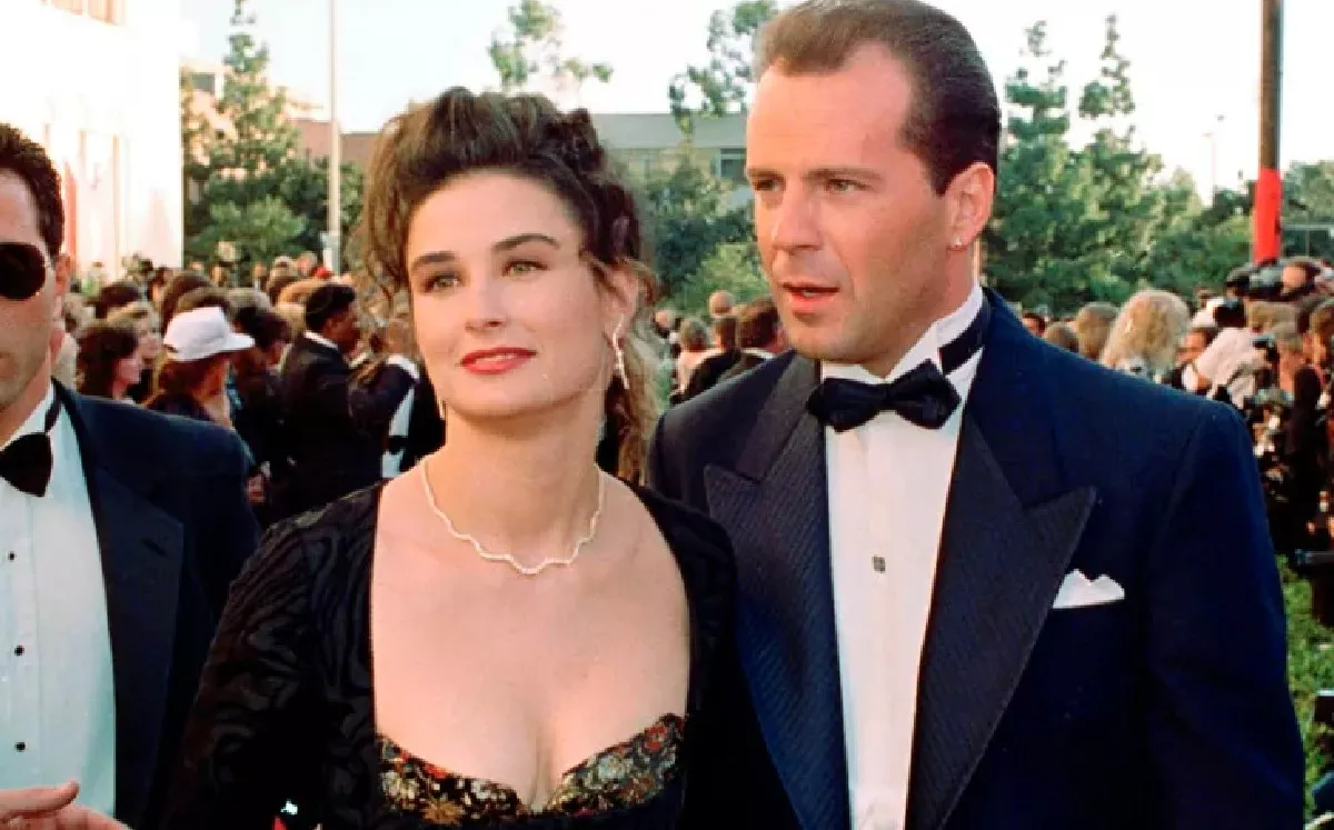 Demi Moore and Bruce Willis