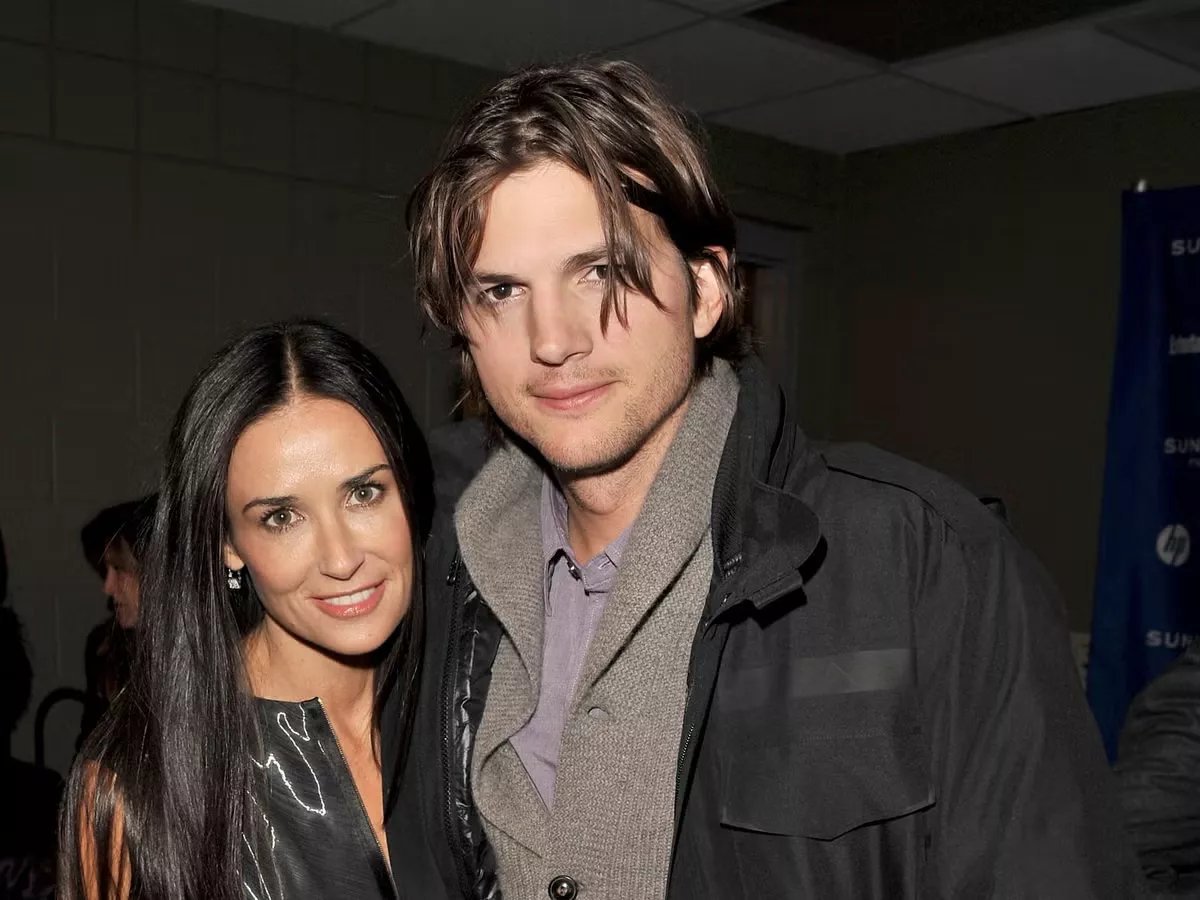 Demi Moore and Ashton Kutcher