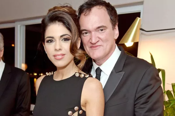 Daniella Pick and Quentin Tarantino