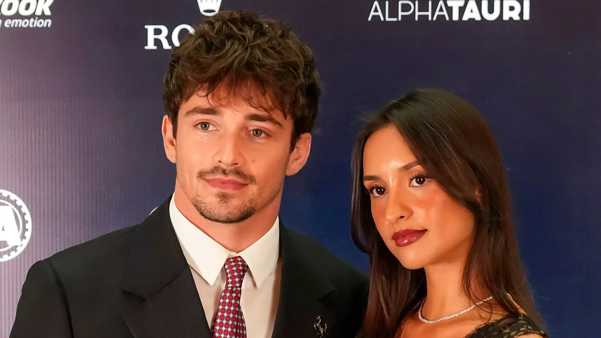 Charles Leclerc and Alexandra