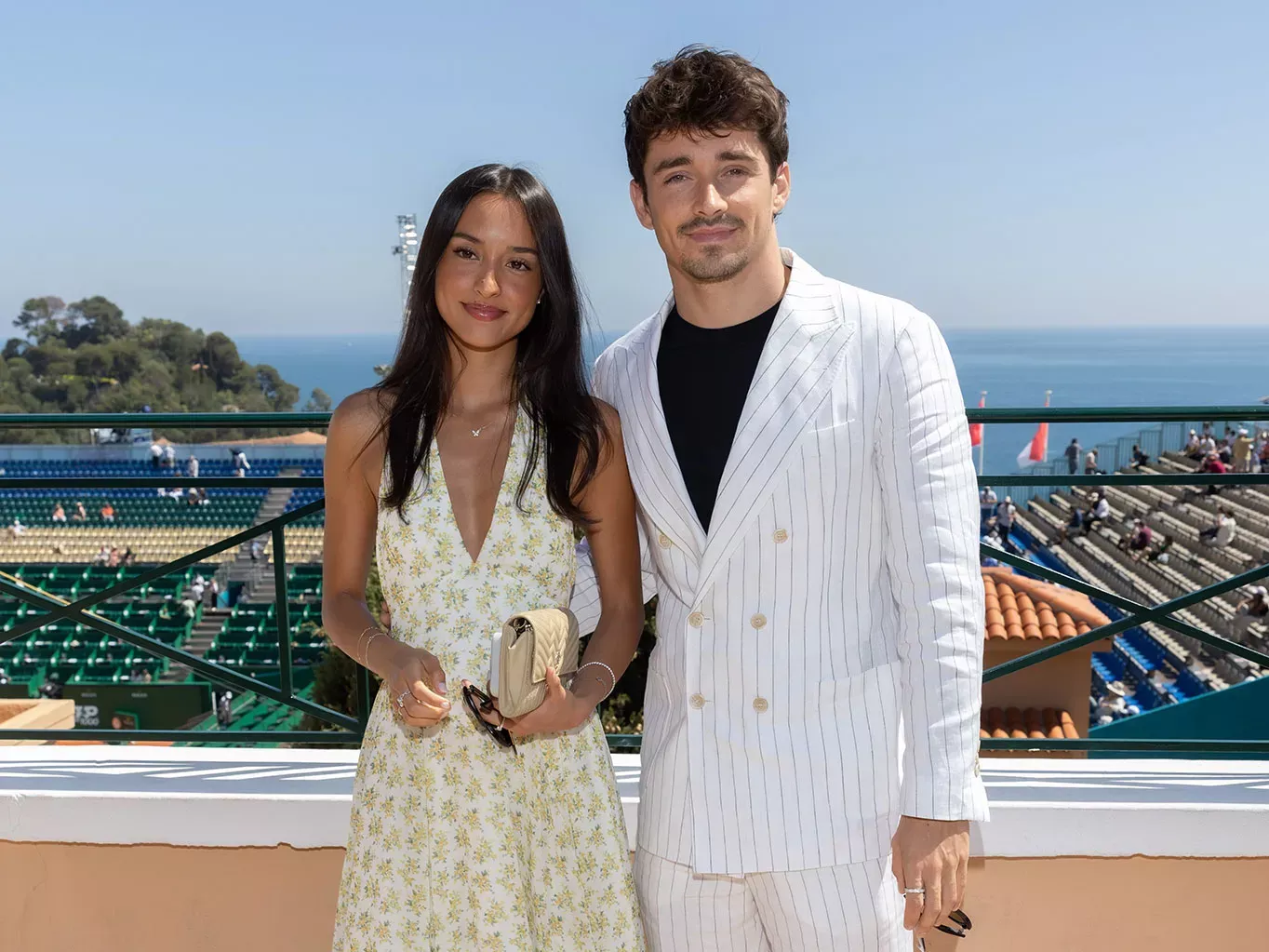 Charles Alexandra and Charles Leclerc