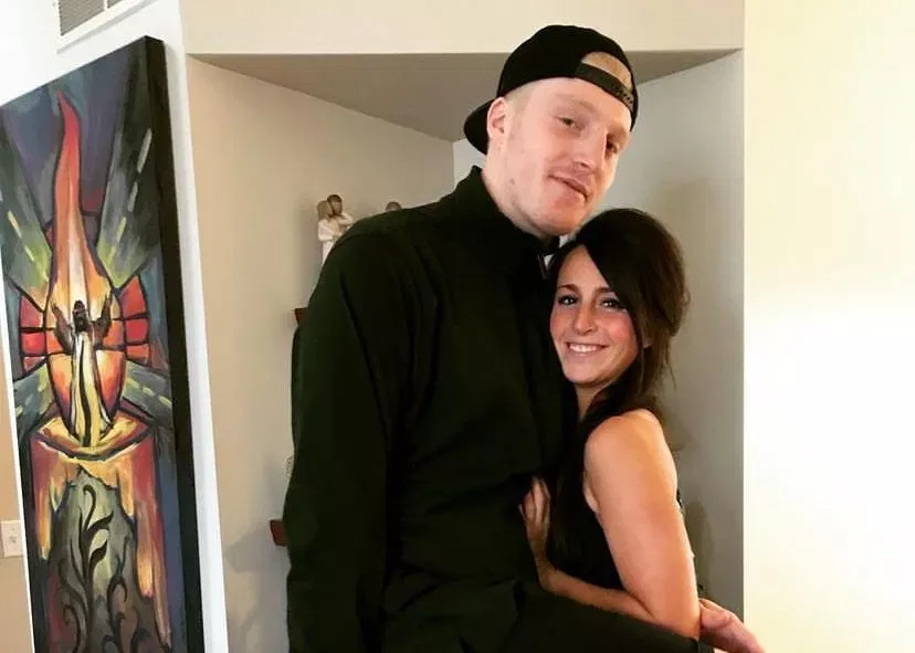 Maxx Crosby and Rachel Crosby