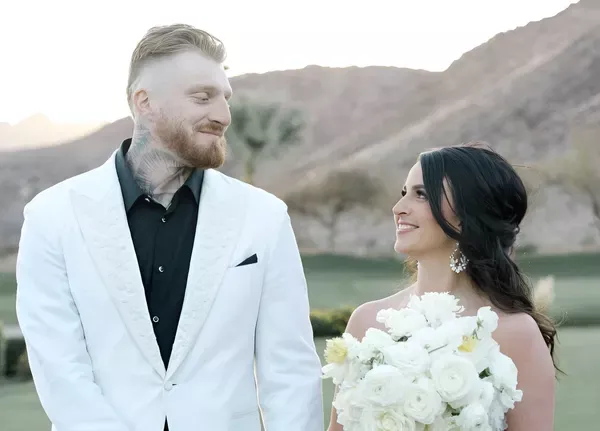 Maxx Crosby and Rachel Crosby