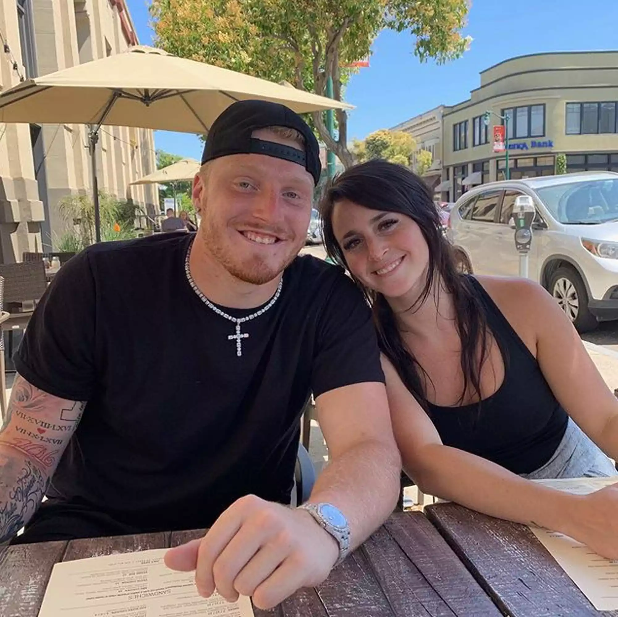 Rachel and Maxx Crosby