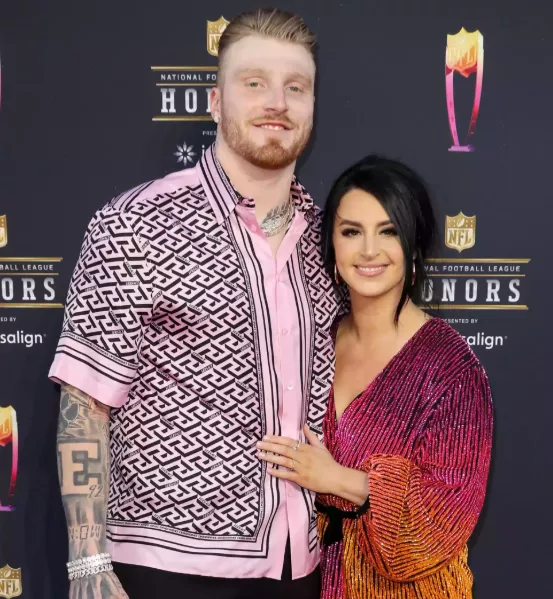 Rachel and Maxx Crosby