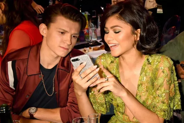 Zendaya and Tom Holland
