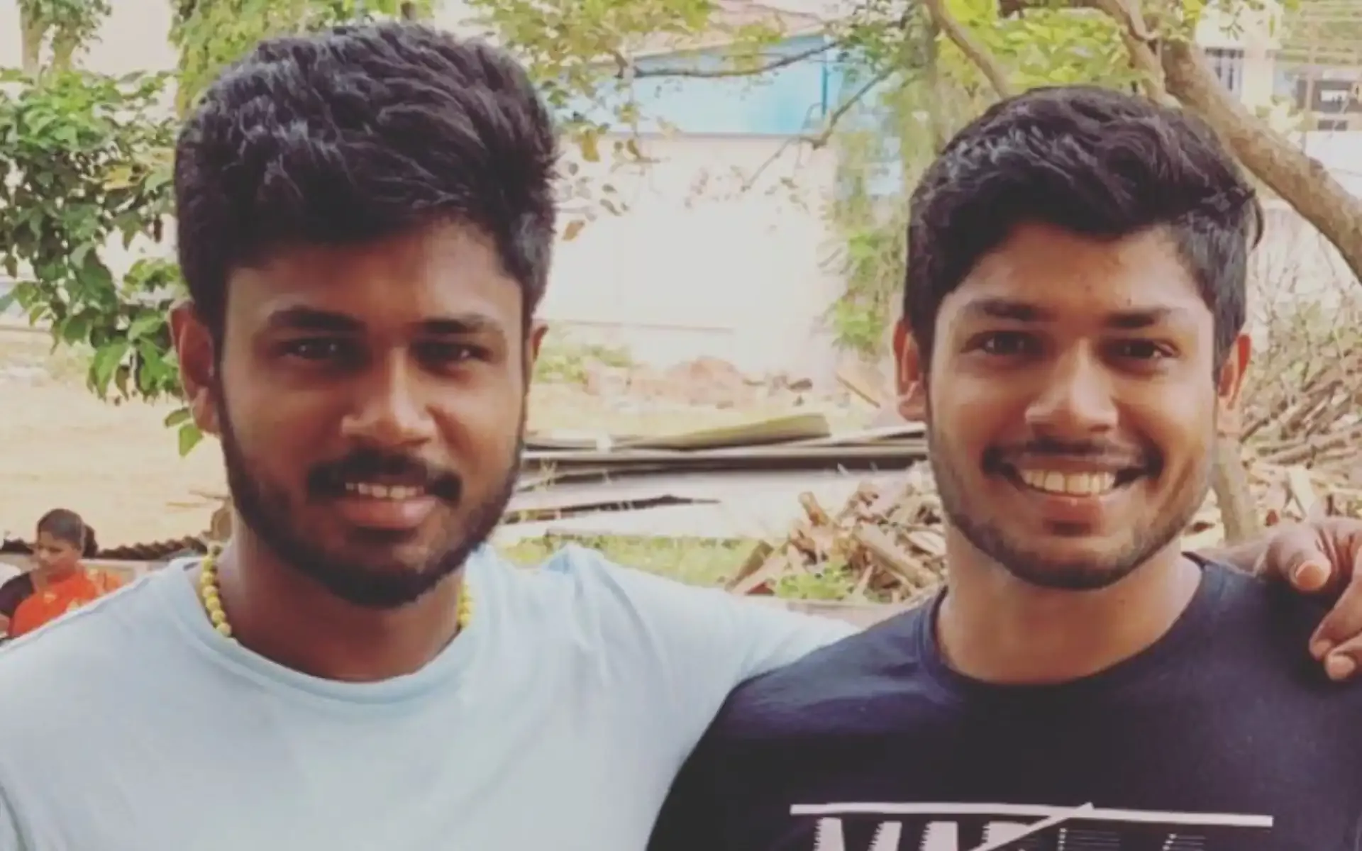 संजू सैमसन और सैली सैमसन