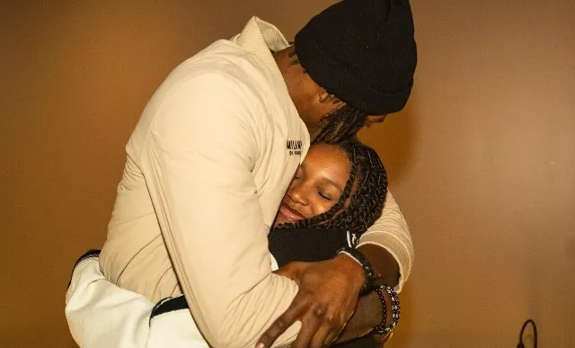 Dwight Howard and Layla