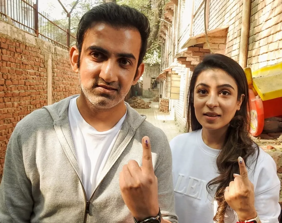 gautam gambhir and natasha