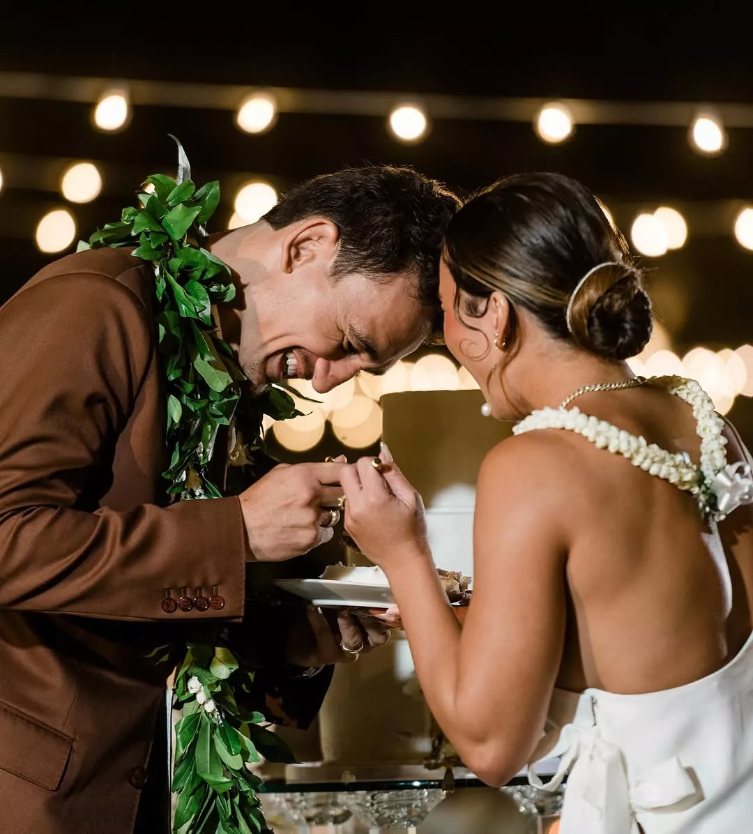 Max Holloway and Alessa Quizon