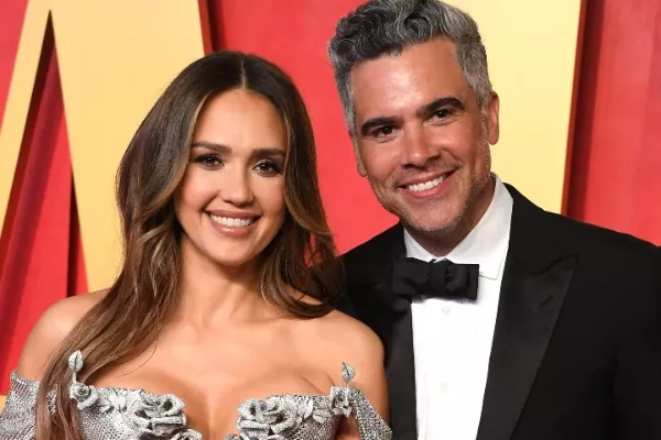 Jessica Alba and Cash Warren