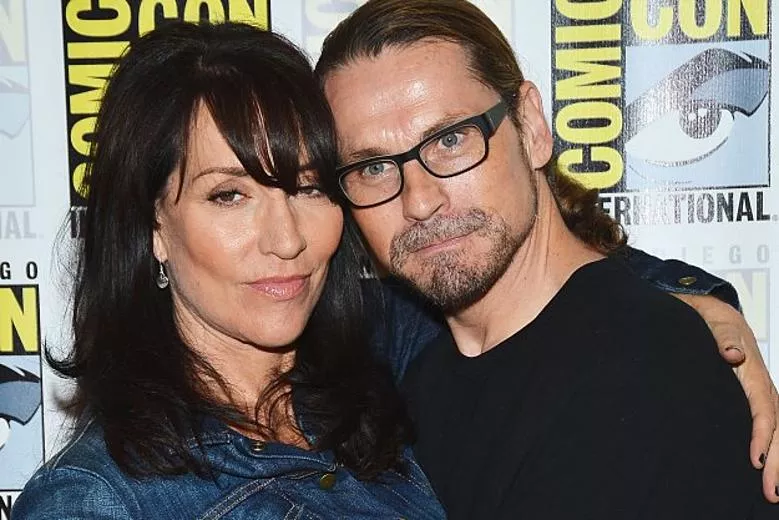 Kurt Sutter and Katey Sagal