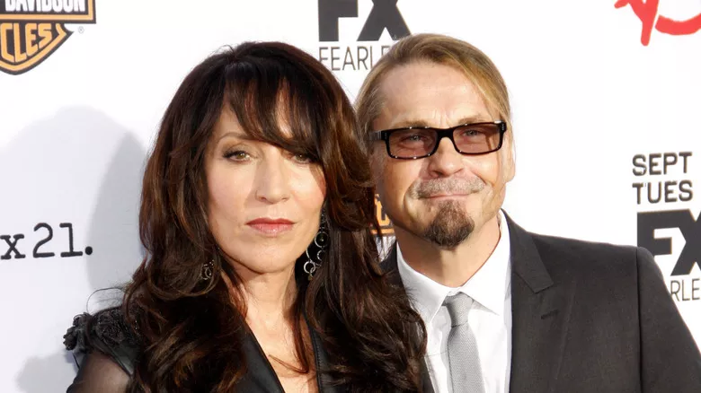 Kurt Sutter and Katey Sagal