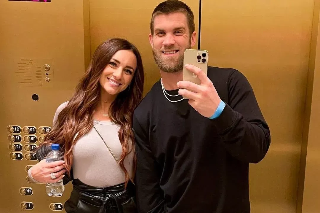 Bryce Harper and Kayla Harper