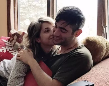 Emily Rudd and Justin Blau