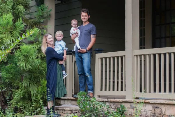 Alexandra Breckenridge and Casey Hooper