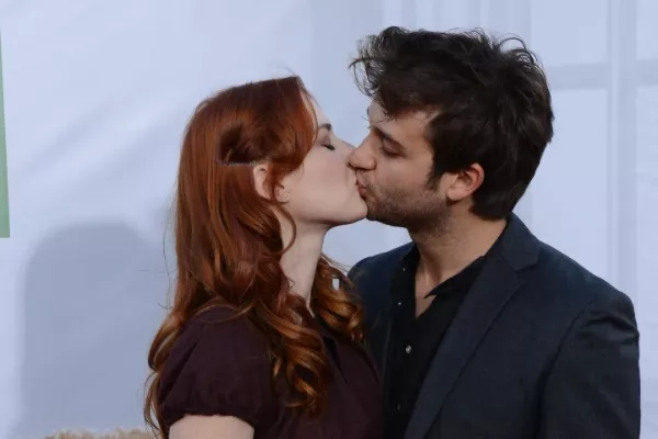 Alexandra Breckenridge and Casey Hooper