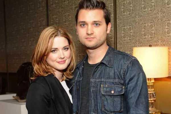 Alexandra Breckenridge and Casey Hooper