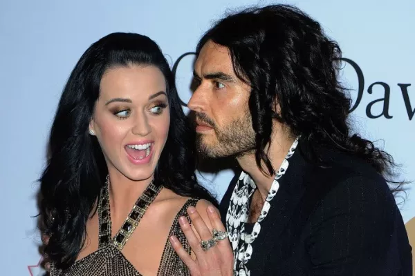 Russell Brand and Katy Perry